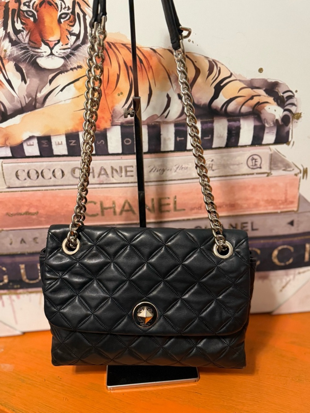 Kate Spade Natalia Flap 2 Way Chain Strap Bag VGUC